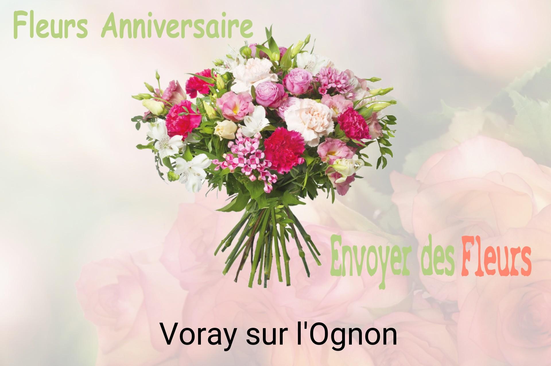 Bouquet de fleurs d’anniversaire livré à Voray-sur-l'Ognon