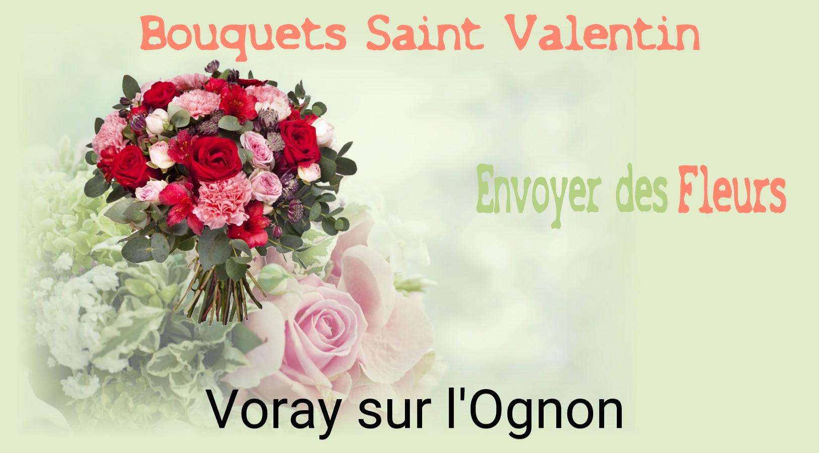 Roses de Saint-Valentin livrées à Voray-sur-l'Ognon